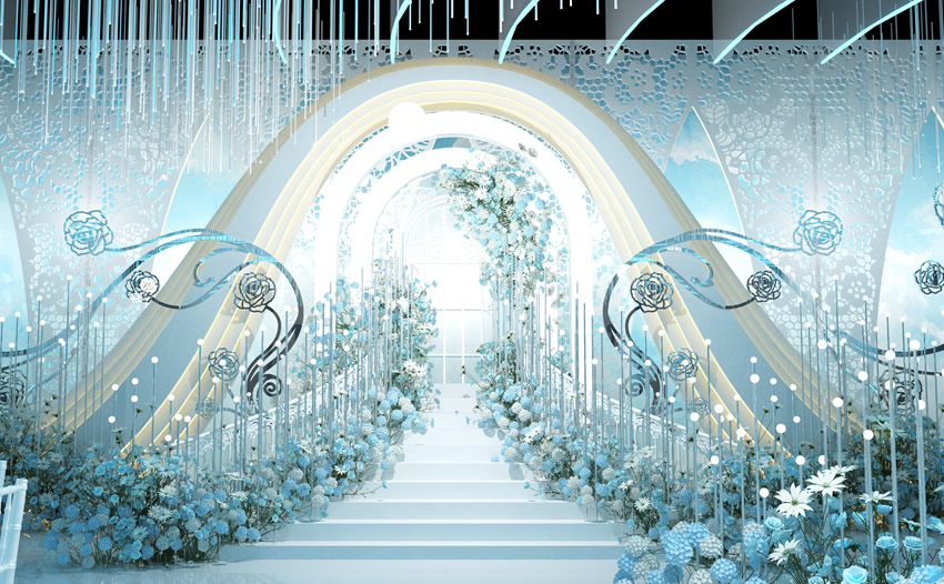 宽甸釡香烙馍村水晶厅效果展示